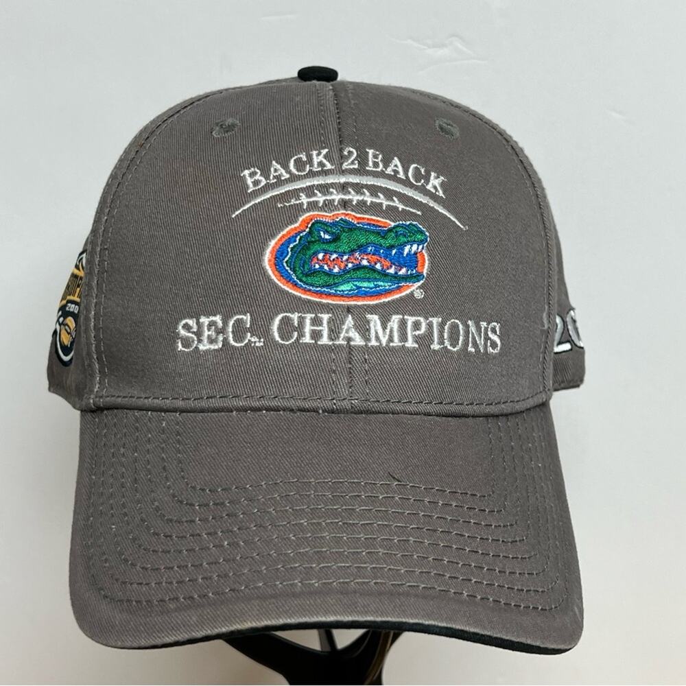 The Game University of Florida Gators Cap Adult Adjustable 2009 SEC Champion Hat